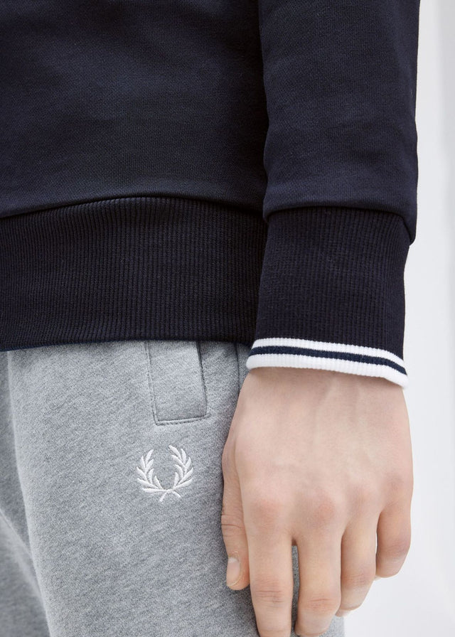 Fred Perry Sweaters  Half zip sweatshirt - navy 
