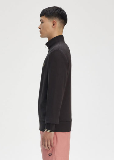 Fred Perry Truien Half zip sweat-shirt - Anchor Grey Oatmeal