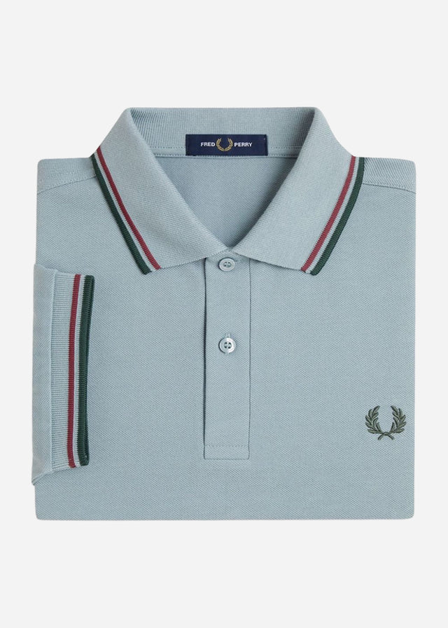 Fred Perry Polos Twin tipped fred perry shirt - stockport blue oxblood grassroots