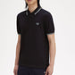 Fred Perry Polo's  Twin tipped fred perry shirt - navy-silver blue silver blue 