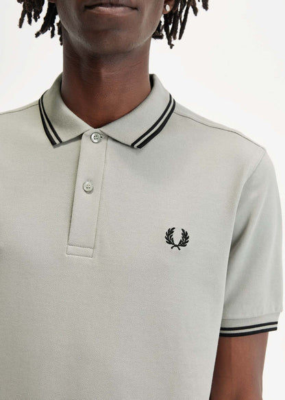 Fred Perry Polo's  Twin tipped Fred Perry shirt - limestone black 