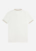 Fred Perry Polo's  Twin tipped Fred Perry shirt - snow white oatmeal white stone 