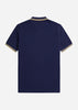 Fred Perry Polo's  Twin tipped Fred Perry shirt - french navy ice cream 