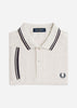 Fred Perry Polo's  Twin tipped fred perry shirt - porridge marl anchor grey anchor grey 