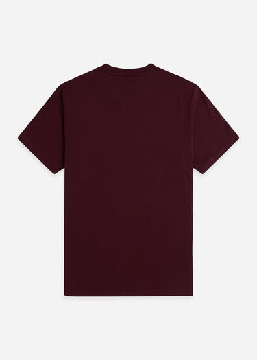 Fred Perry T-shirts Embroidered t-shirt - oxblood