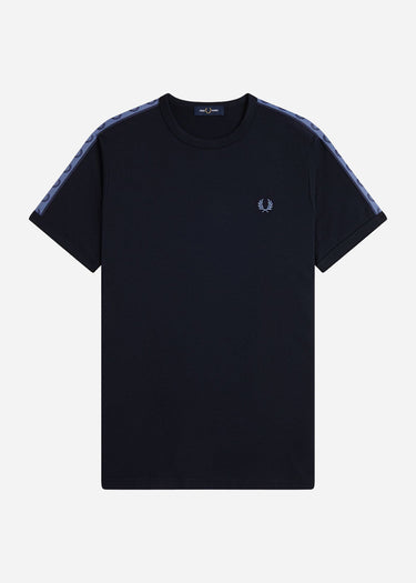 Fred Perry T-shirts Contrast tape ringer t-shirt - navy ace blue