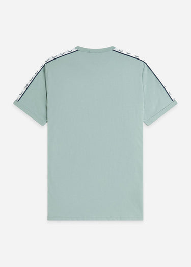 Fred Perry T-shirts Taped ringer t-shirt - silver blue