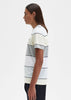 Fred Perry T-shirts  Bold stripe t-shirt - ice cream 