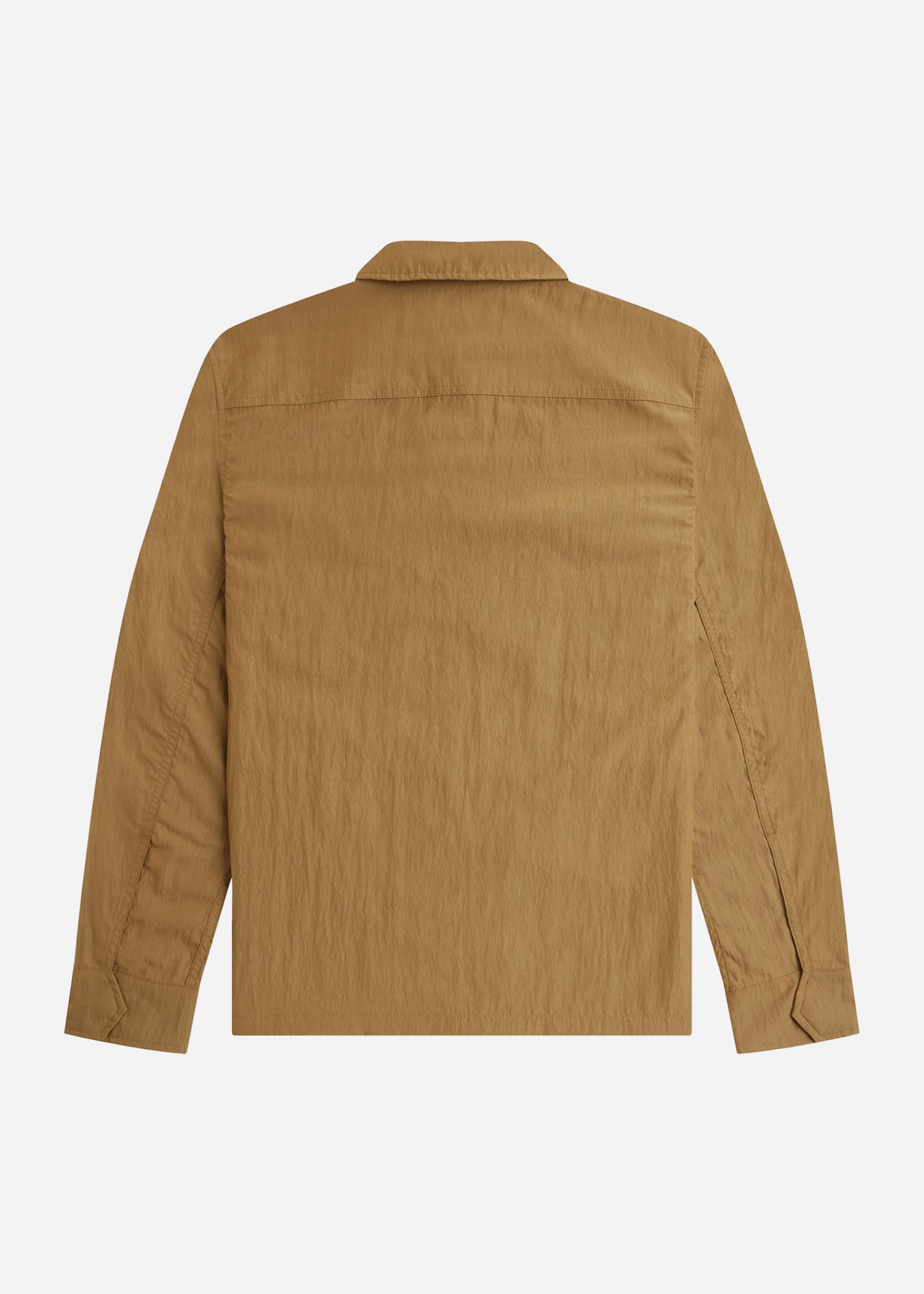Zip overshirt - shaded stone