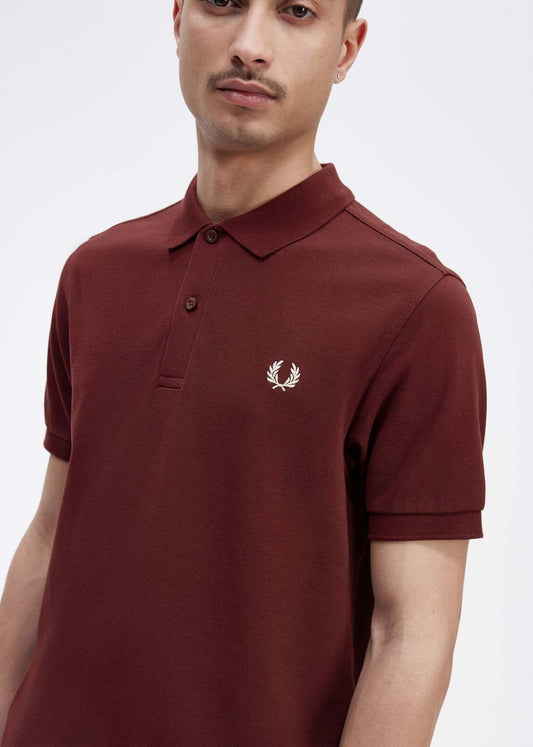 Fred Perry Polo's  Plain fred perry shirt - oxblood 