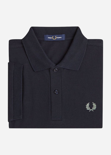 Fred Perry Polo's The fred perry shirt - navy seagrass