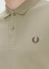 Fred Perry Polo's  Plain fred perry shirt - warm grey brick 