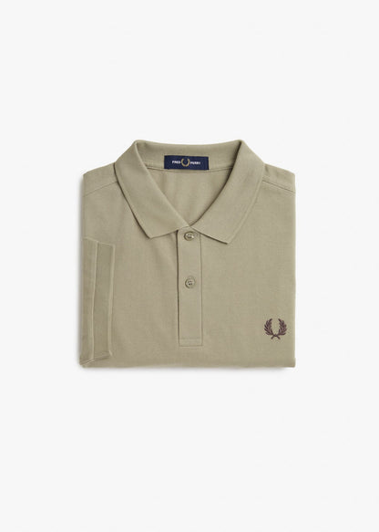 Fred Perry Polo's  Plain fred perry shirt - warm grey brick 