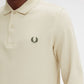 Fred Perry Longsleeve Polo's  LS plain fred perry shirt - oatmeal 