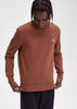 Fred Perry Truien  Rave graphic sweatshirt - whisky brown 