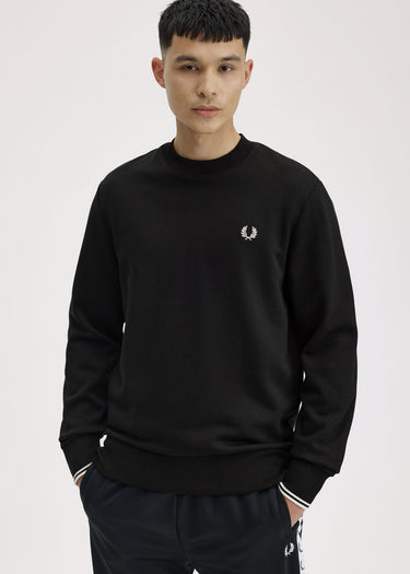 Fred Perry Truien Crew neck sweatshirt - black archive