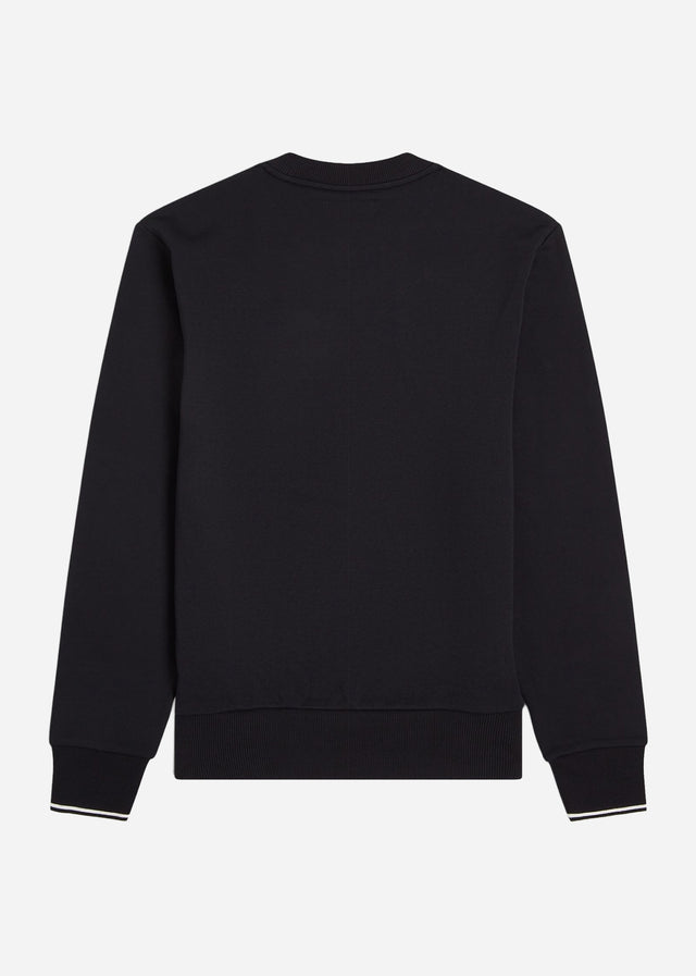 Fred Perry Sweaters Crew neck sweatshirt - black archive