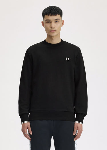 Fred Perry Truien Crew neck sweatshirt - black archive
