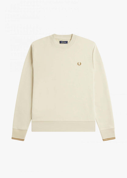 Fred Perry Truien  Crew neck sweatshirt - oatmeal 