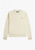 Fred Perry Truien  Crew neck sweatshirt - oatmeal 