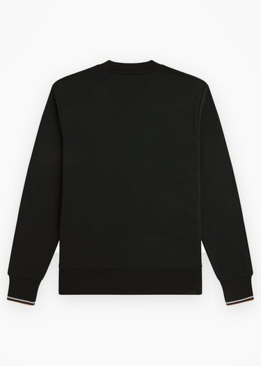 Fred Perry Sweaters Crew neck sweatshirt - night green dusky blue dark caramel