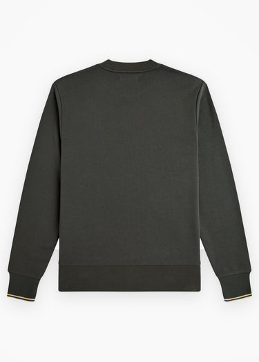 Fred Perry Sweaters Crew neck sweatshirt - field green oatmeal