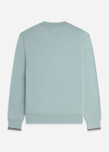 Fred Perry Truien Crew neck sweat-shirt - silver blue