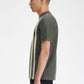Fred Perry T-shirts  Gradient stripe t-shirt - field green 
