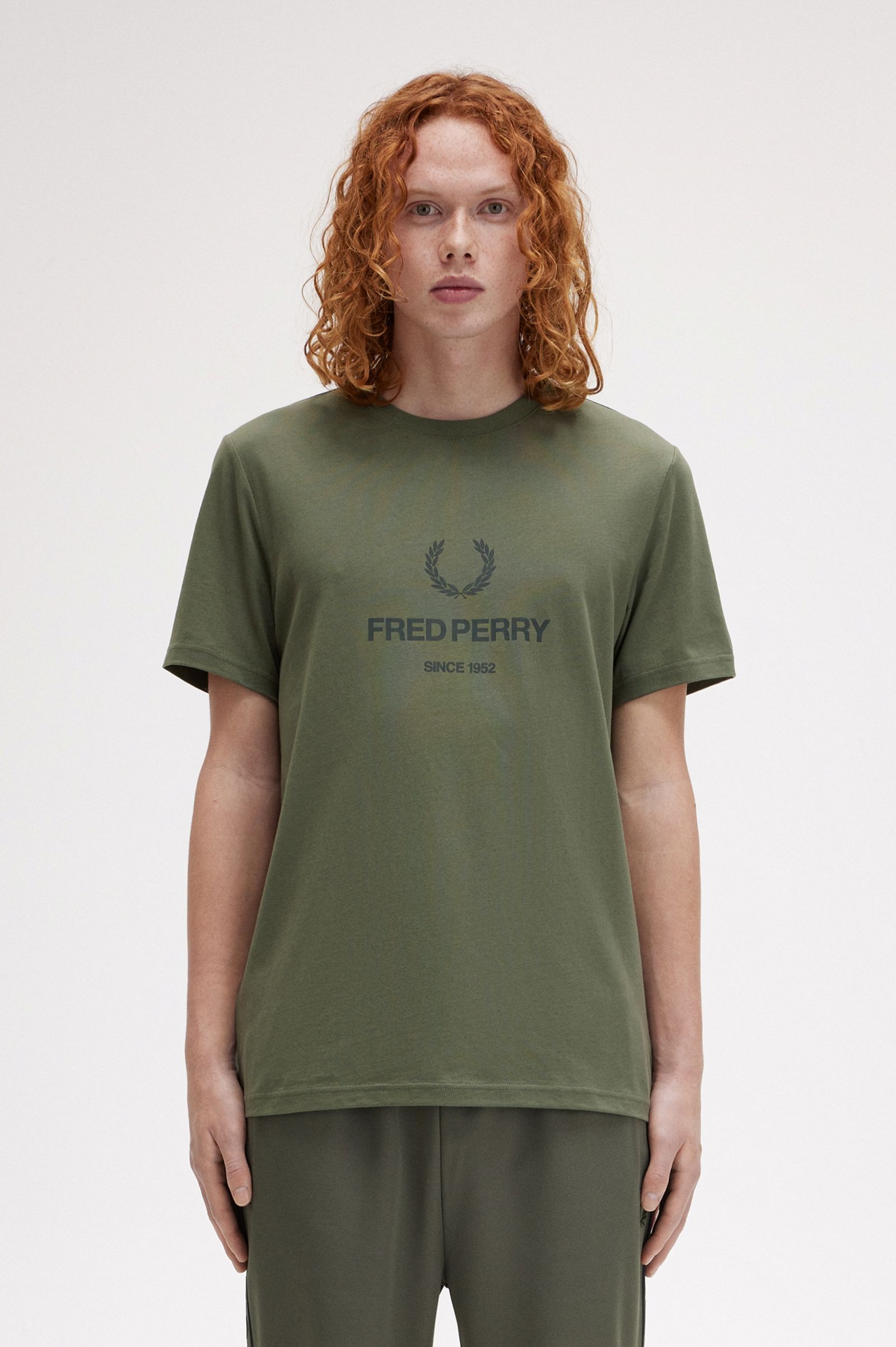 Fred Perry T-shirts  Fred perry graphic t-shirt - laurel wreath green 