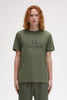 Fred Perry T-shirts  Fred perry graphic t-shirt - laurel wreath green 