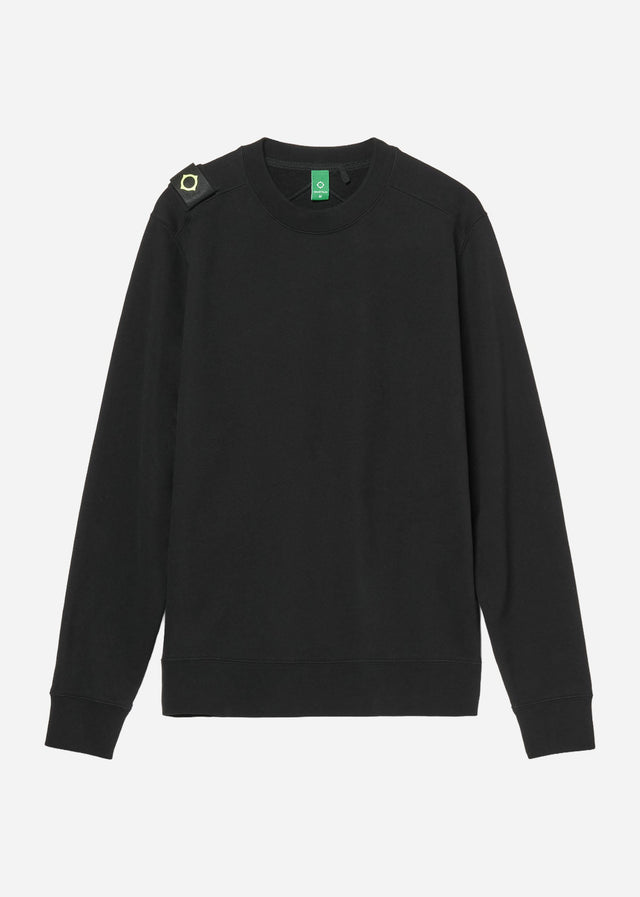 MA.Strum Sweaters Mastrum crew sweat - jet black