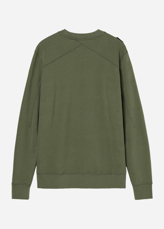 MA.Strum Sweaters Mastrum crew sweat - bronze green