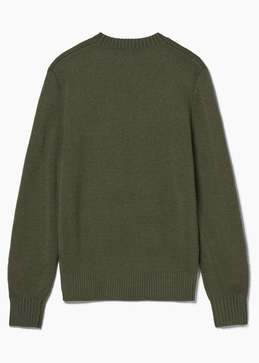 MA.Strum Sweaters Oka crew sweater - bronze green