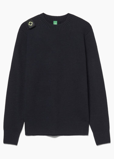MA.Strum Sweaters Oka crew sweater - dark navy
