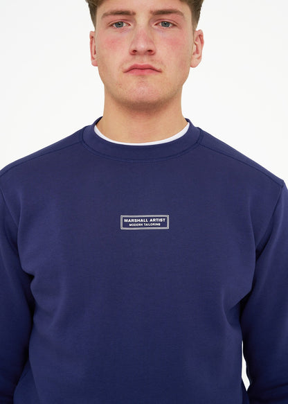 Marshall Artist Truien  Siren crewneck - monarch blue 