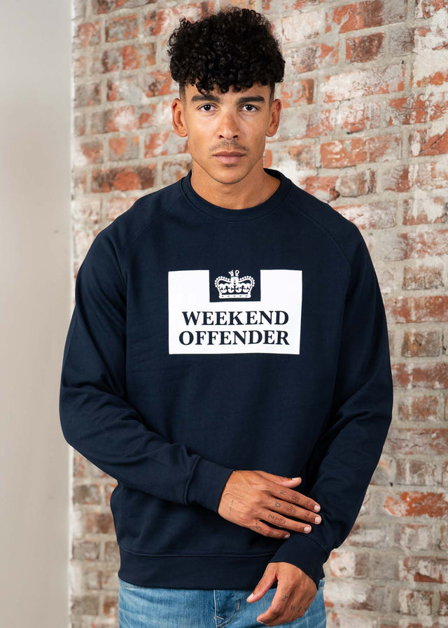 Weekend Offender Sweaters Penitentiary - navy