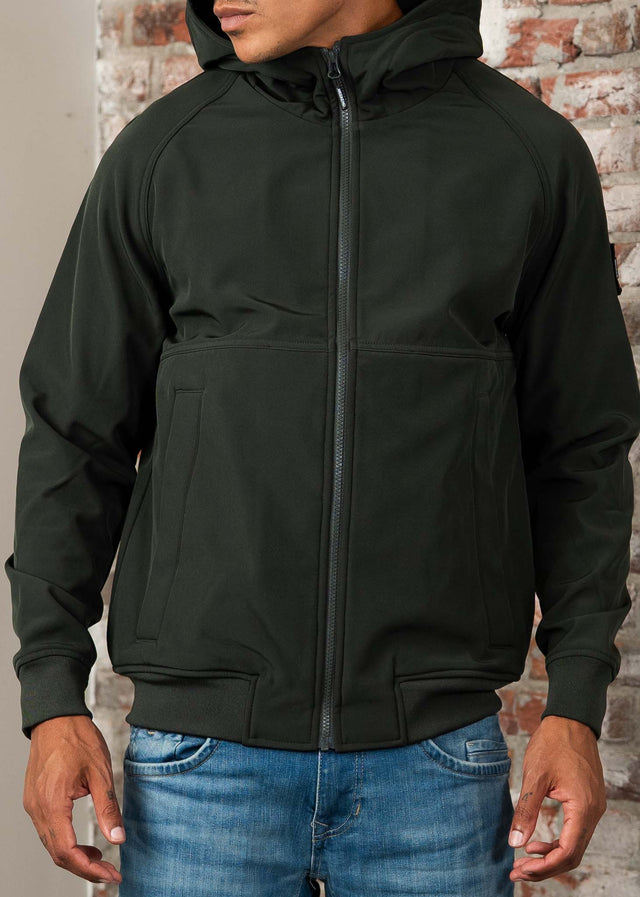 Weekend Offender Jackets Sulta softshell jacket aw26 - Black Forest