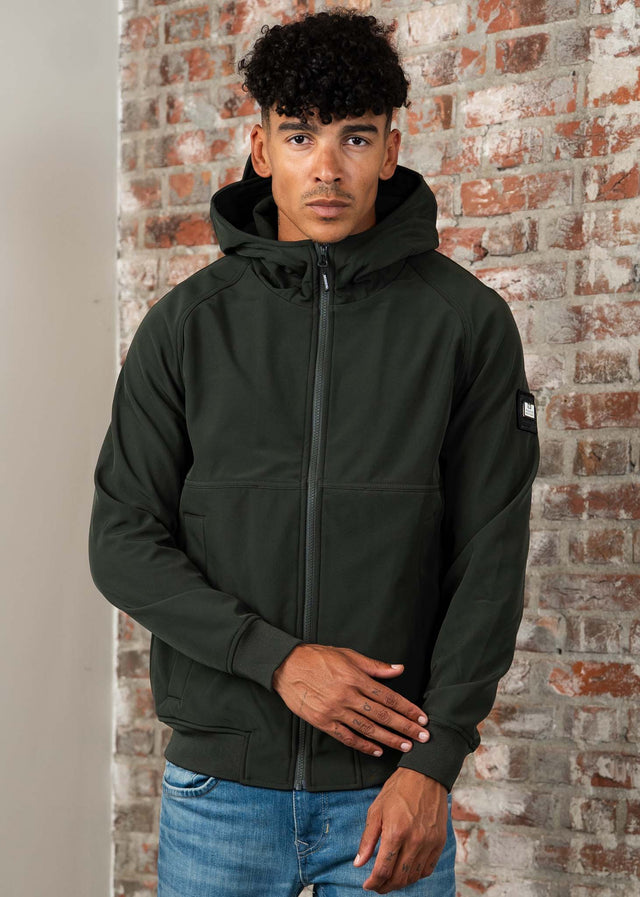 Weekend Offender Jackets Sulta softshell jacket - Black Forest