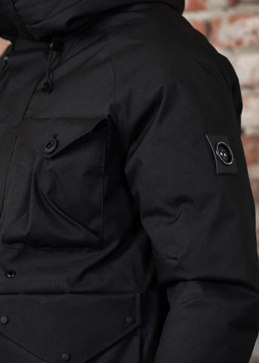 Marshall Artist Jassen Seaforth parka - black