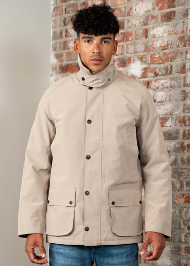 Barbour Jassen Winter ashby waterproof jacket - washed stone