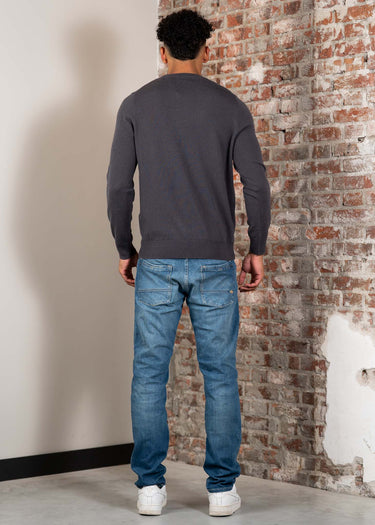 Lyle & Scott Truien Cotton merino crew neck jumper - shadow