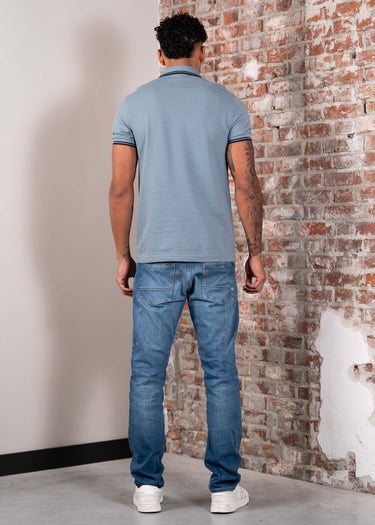 Fred Perry Polo's Twin tipped polo - stockport blue navy