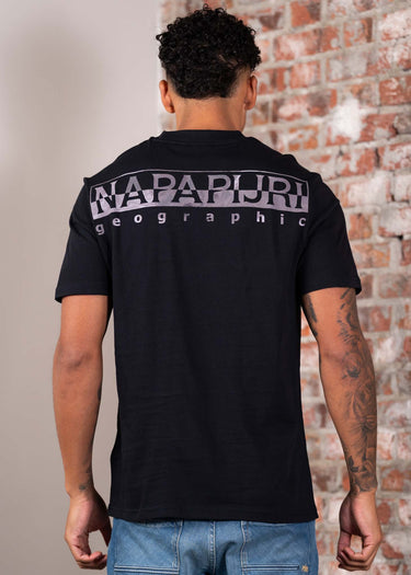 Napapijri T-shirts Fanes - black beauty
