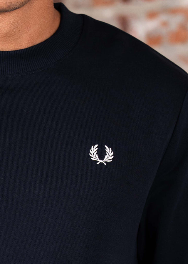 Fred Perry Sweaters Crew neck sweatshirt - navy