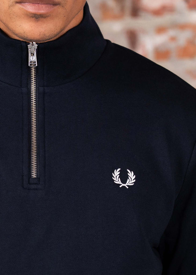 Fred Perry Sweaters Half zip sweatshirt - navy