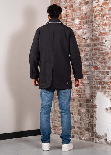 Aquascutum Jassen Soft shell trench - black