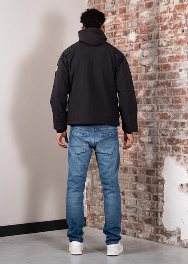 Aquascutum Jassen Soft shell mid parka - black