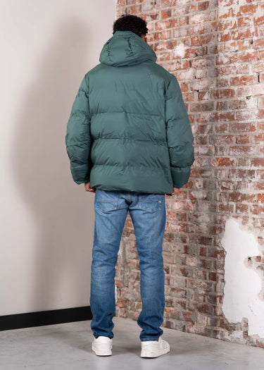 Lyle & Scott Jassen Welded wadding jacket - dark pine