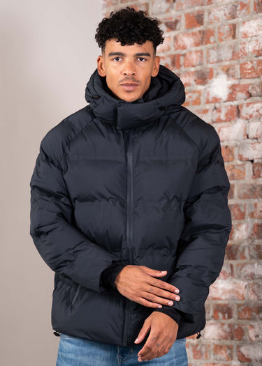 Lyle & Scott Jassen Welded wadding jacket - jet black