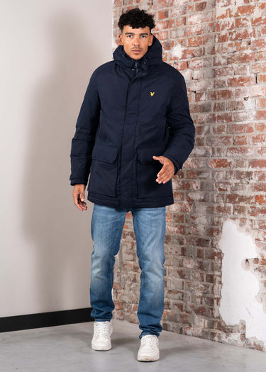 Lyle & Scott Jassen Membrane parka - dark navy